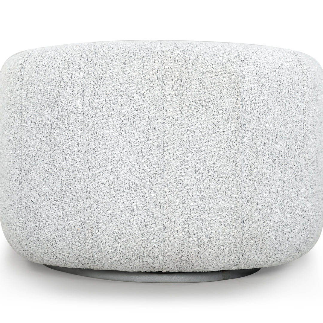 American Home Furniture | Safavieh Couture - DEMETRI BOUCLE SWIVEL CHAIR