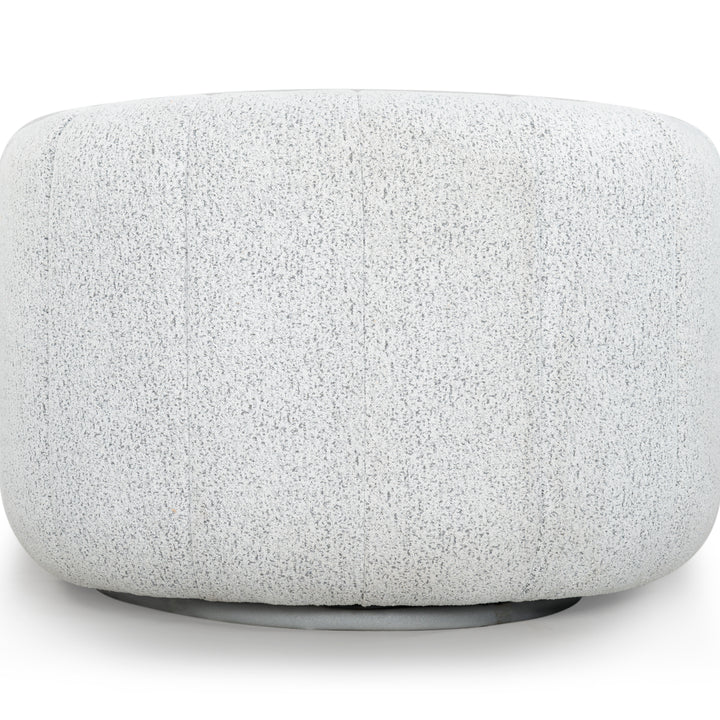 American Home Furniture | Safavieh Couture - DEMETRI BOUCLE SWIVEL CHAIR