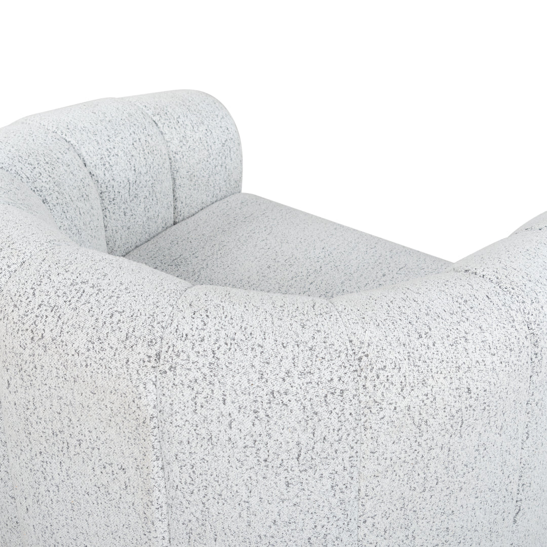 American Home Furniture | Safavieh Couture - DEMETRI BOUCLE SWIVEL CHAIR