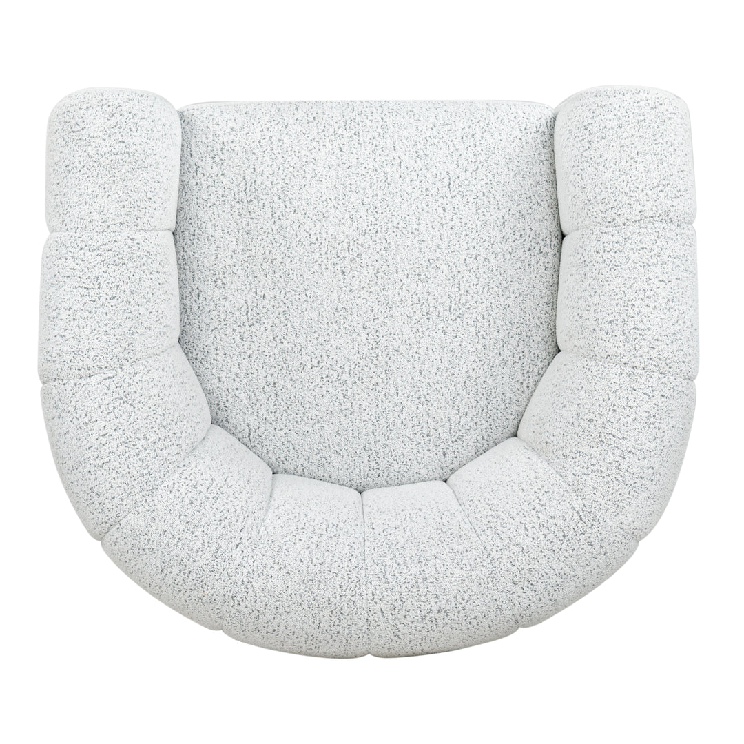 American Home Furniture | Safavieh Couture - DEMETRI BOUCLE SWIVEL CHAIR