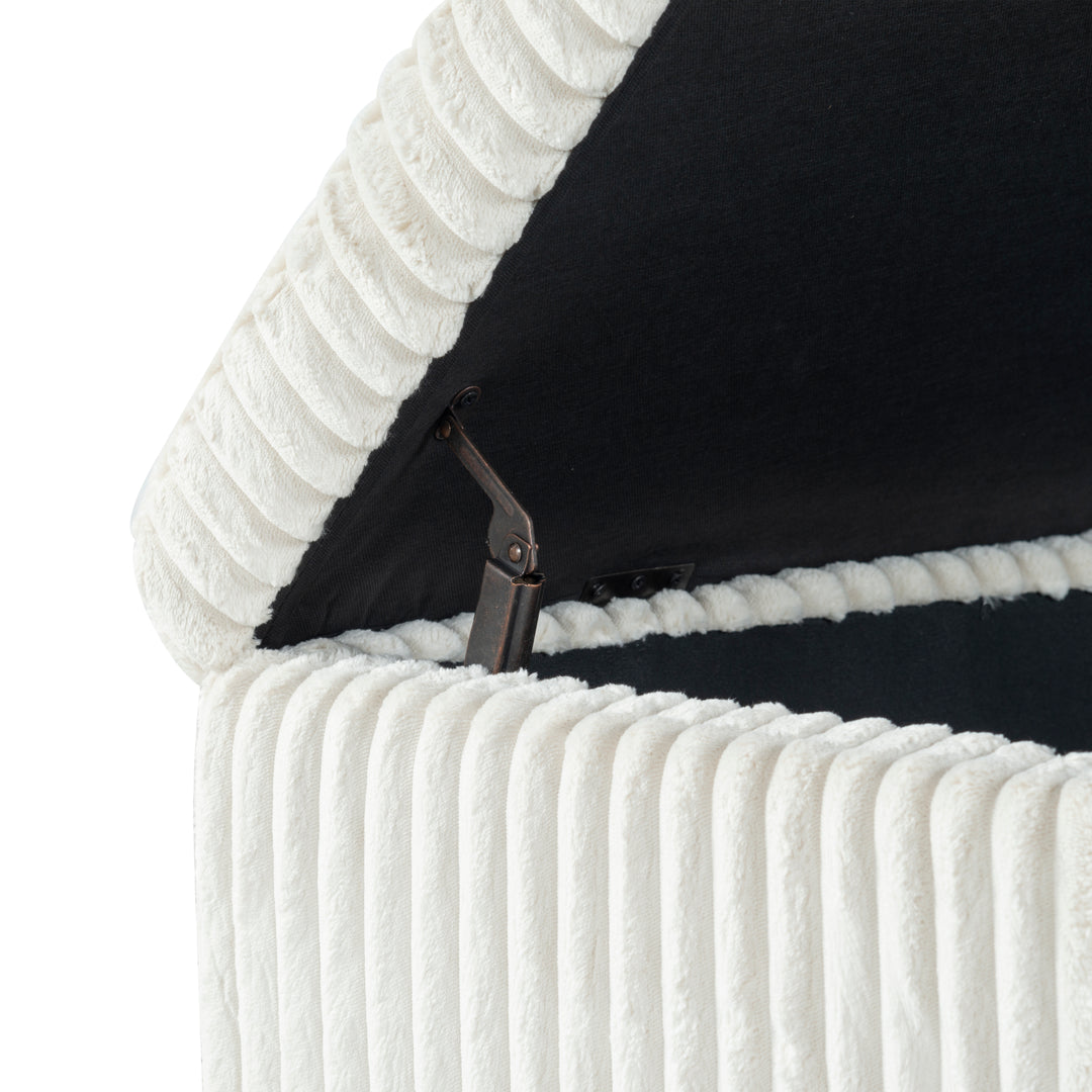 54.5"W x 20.5"D x 19"H / Ivory