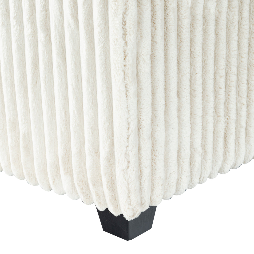 54.5"W x 20.5"D x 19"H / Ivory