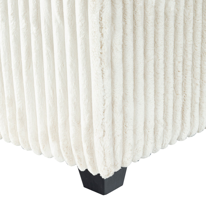 54.5"W x 20.5"D x 19"H / Ivory