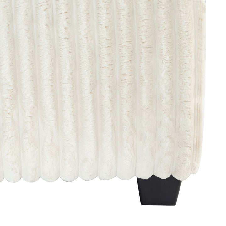 54.5"W x 20.5"D x 19"H / Ivory