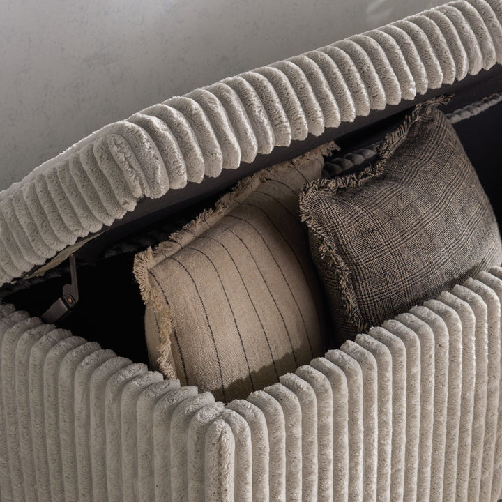 54.5"W x 20.5"D x 19"H / Grey