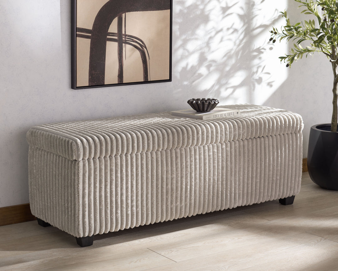 54.5"W x 20.5"D x 19"H / Grey