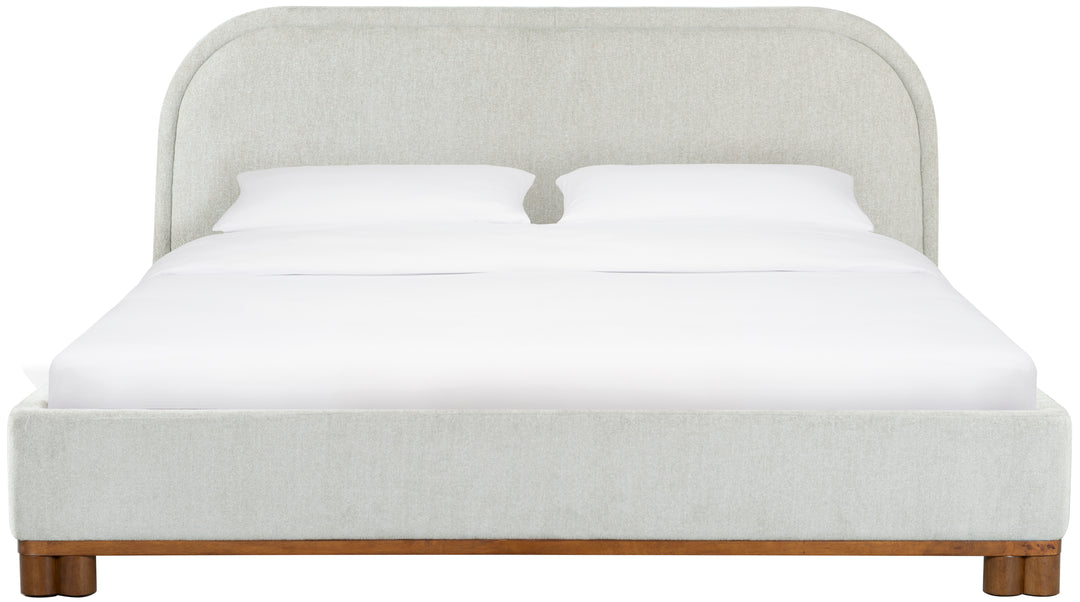 95"W x 81.8"D x 45"H / Grey/Walnut