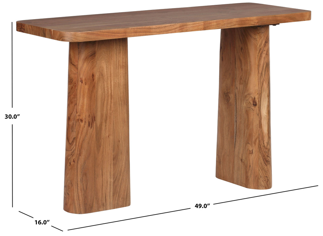 MARTINELLI WOOD CONSOLE TABLE - AmericanHomeFurniture