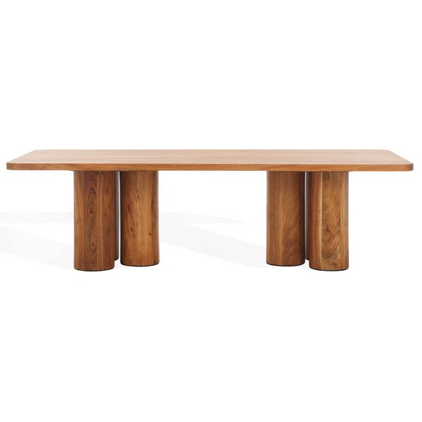 American Home Furniture | Safavieh Couture - Kathalina Rectangle Wood Coffee Table