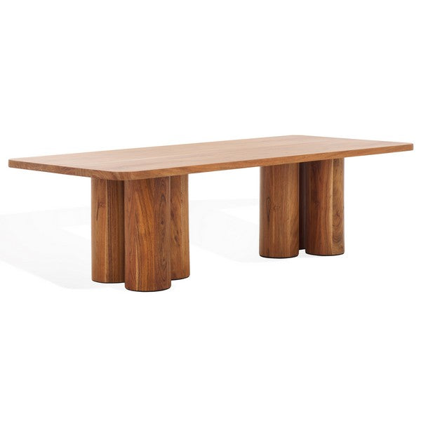 American Home Furniture | Safavieh Couture - Kathalina Rectangle Wood Coffee Table