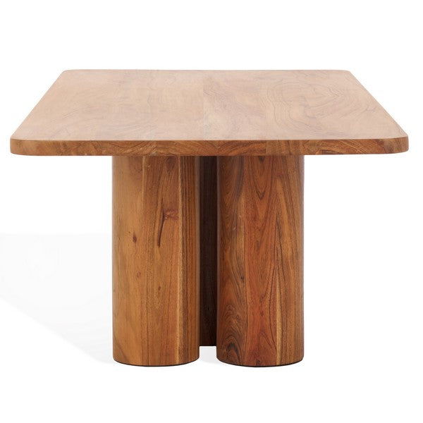 American Home Furniture | Safavieh Couture - Kathalina Rectangle Wood Coffee Table