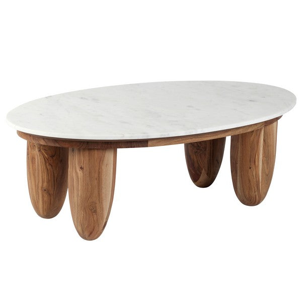 Hobbes Marble Top Coffee Table