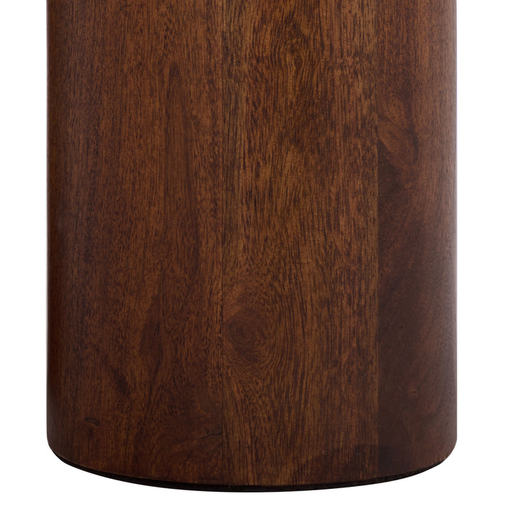 American Home Furniture Safavieh Couture Soniaclara Marble Top Round Accent Table