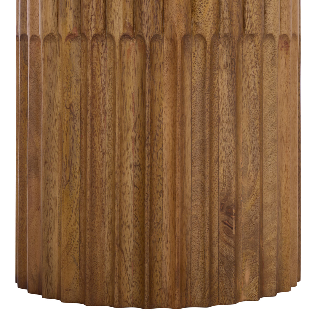 American Home Furniture Safavieh Couture Treyshawn Wood Top Console Table