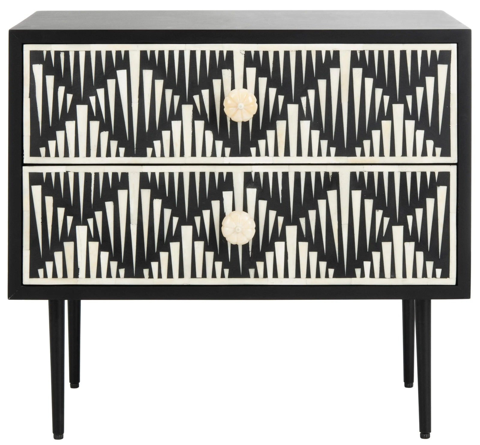 Safavieh Couture Tessie Bone Inlay Nightstand NIGHTSTANDS