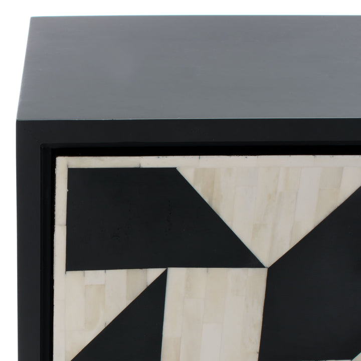 American Home Furniture Safavieh Couture Kimori 3 Shelf Bar Cabinet