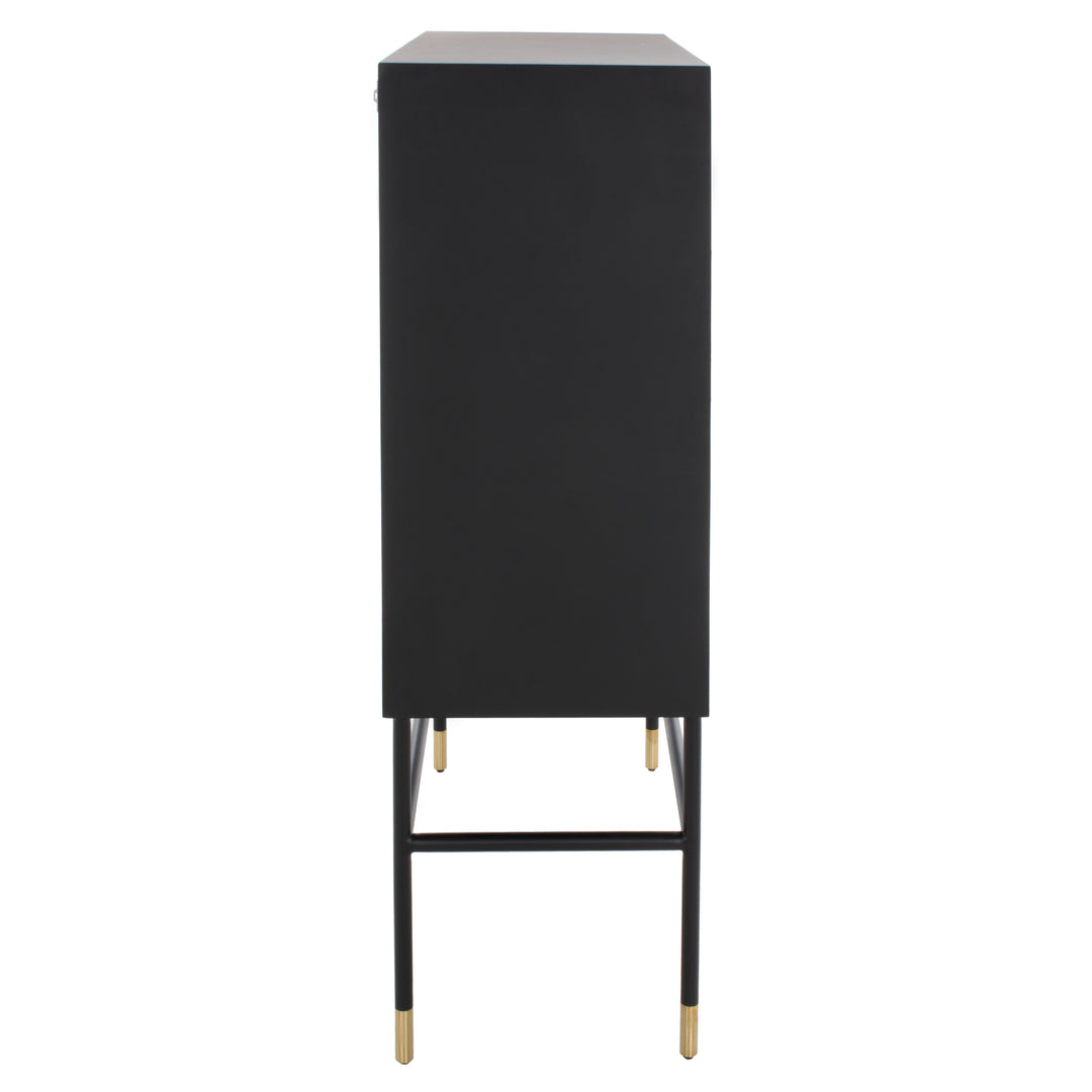 American Home Furniture Safavieh Couture Kimori 3 Shelf Bar Cabinet