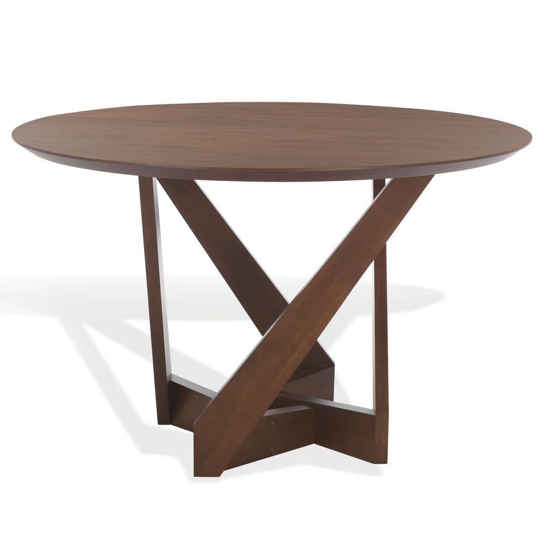 Hildabryna Round Wood Dining Table - AmericanHomeFurniture