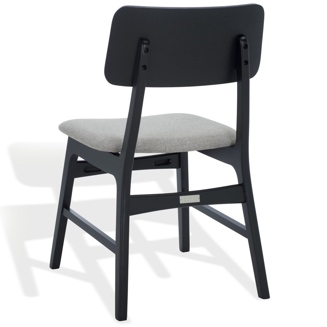 18.5"W x 22.6"D x 32.7"H / Black/Light Grey