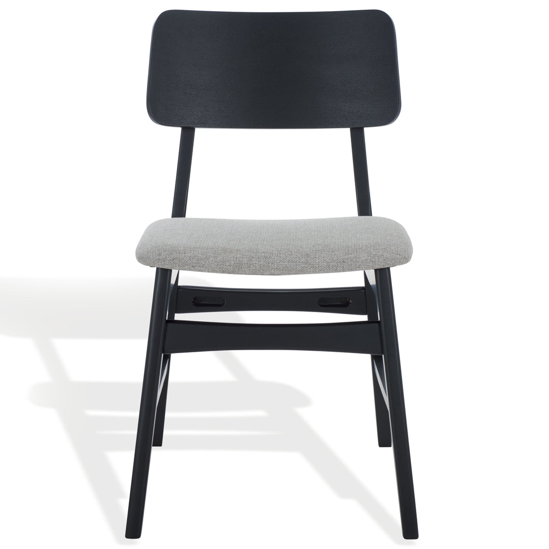 18.5"W x 22.6"D x 32.7"H / Black/Light Grey