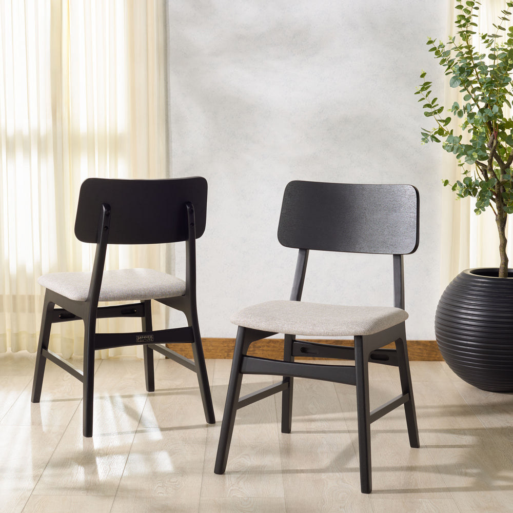 18.5"W x 22.6"D x 32.7"H / Black/Light Grey