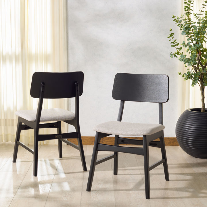 18.5"W x 22.6"D x 32.7"H / Black/Light Grey