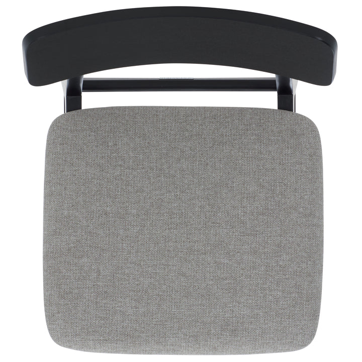 18.5"W x 22.6"D x 32.7"H / Black/Light Grey