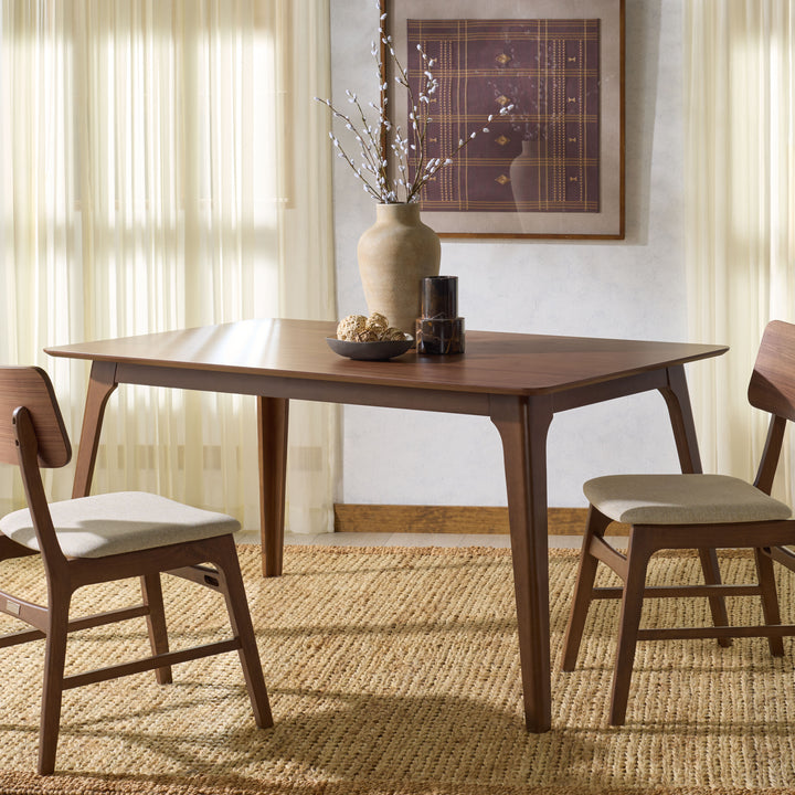 59.1"W x 35.4"D x 29.5"H / Walnut