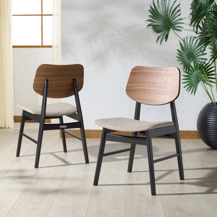 Rhonda Wood Mid-Century Dining Chair - Set of 2 - AmericanHomeFurniture