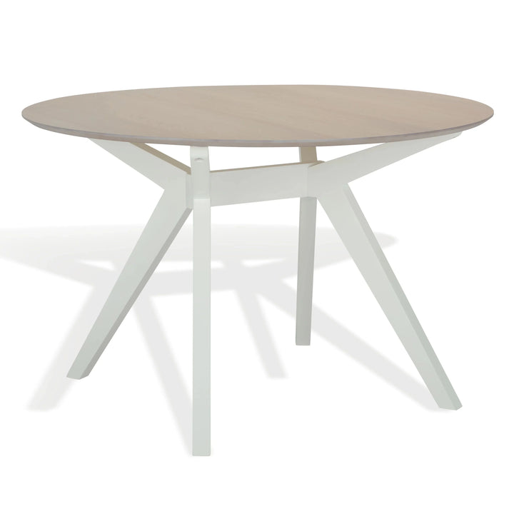 Rhonda Round Wood Dining Table - AmericanHomeFurniture