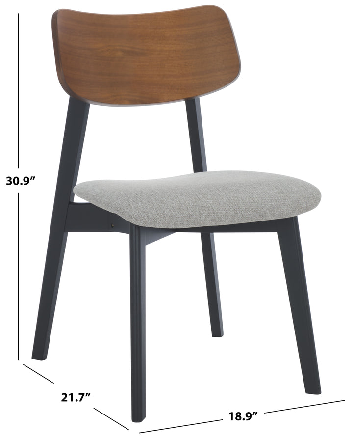 Walnut/Light Grey