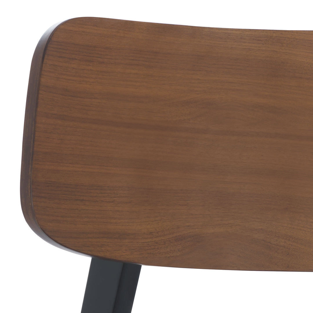 18.9"W x 21.7"D x 30.9"H / Olive Green/Walnut