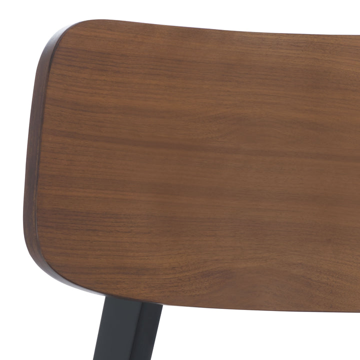 18.9"W x 21.7"D x 30.9"H / Olive Green/Walnut