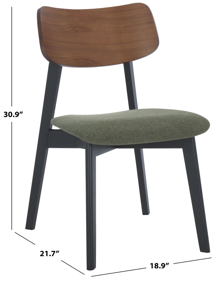 Olive Green/Walnut
