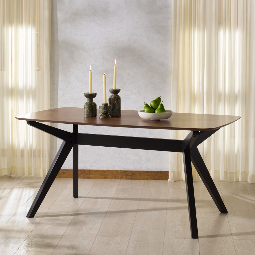 American Home Furniture Safavieh Couture Divya Rectangle Wood Dining Table