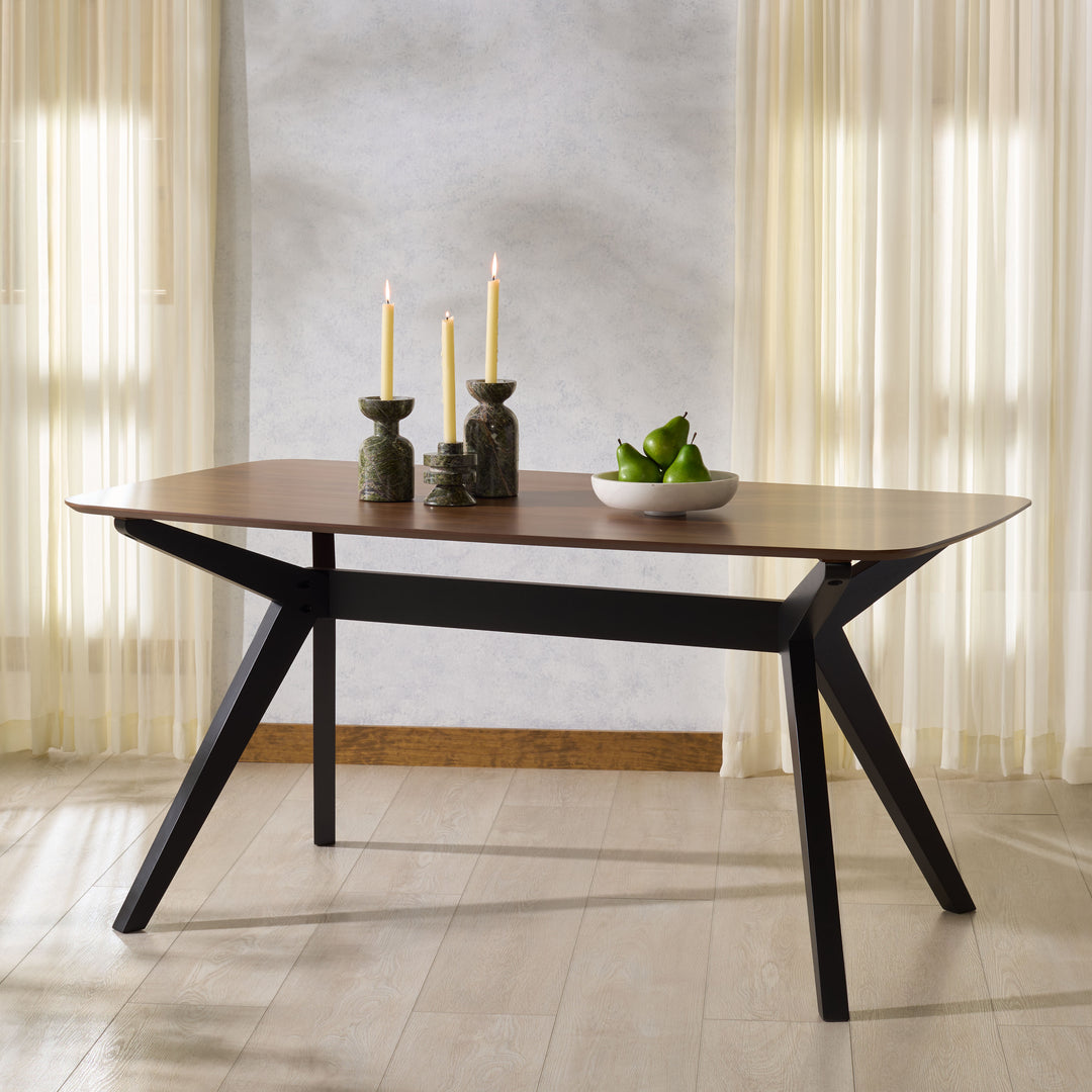 American Home Furniture Safavieh Couture Divya Rectangle Wood Dining Table