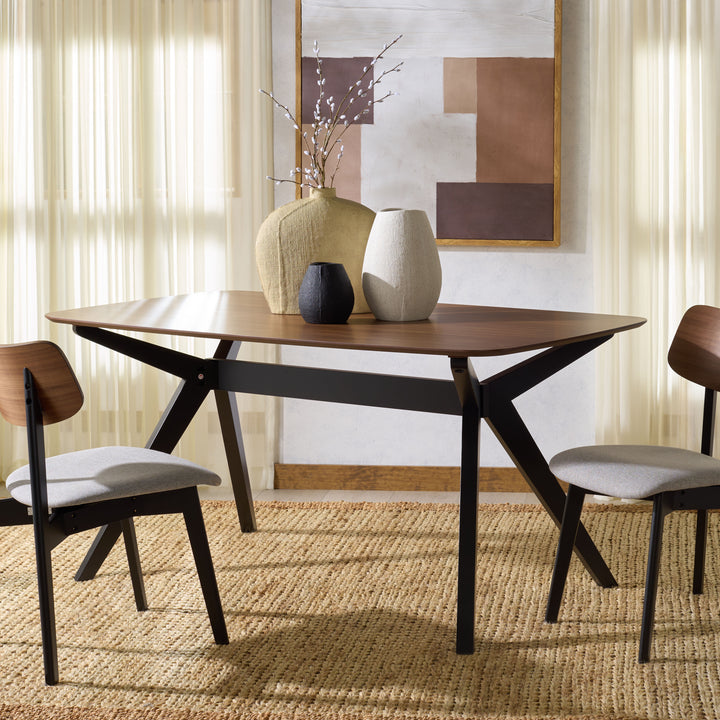American Home Furniture Safavieh Couture Divya Rectangle Wood Dining Table