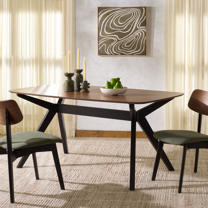 American Home Furniture Safavieh Couture Divya Rectangle Wood Dining Table