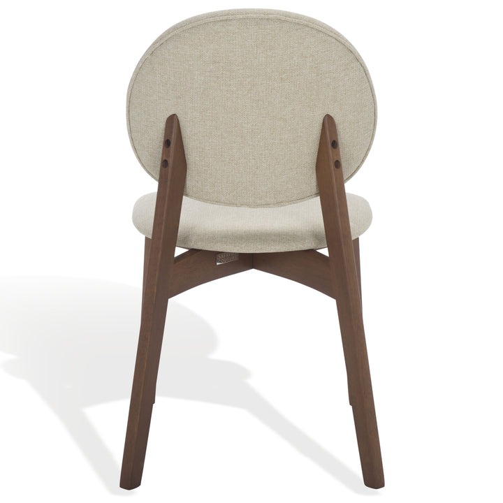 American Home Furniture Safavieh Couture Kayleen Wood And Linen Dining Chair