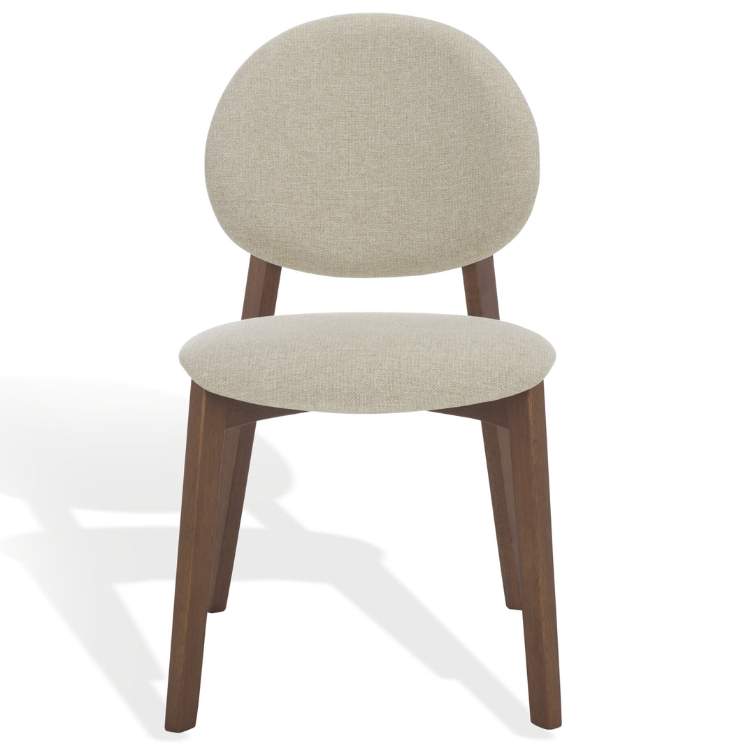 American Home Furniture Safavieh Couture Kayleen Wood And Linen Dining Chair
