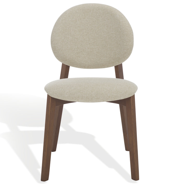 American Home Furniture Safavieh Couture Kayleen Wood And Linen Dining Chair
