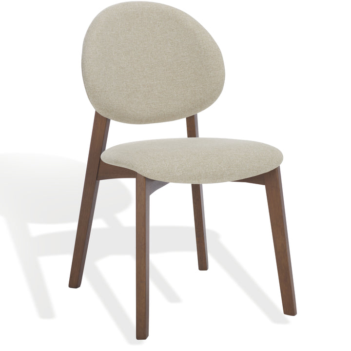 American Home Furniture Safavieh Couture Kayleen Wood And Linen Dining Chair