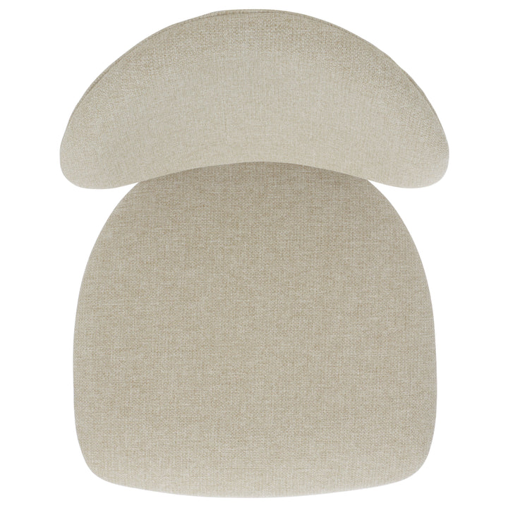 American Home Furniture Safavieh Couture Kayleen Wood And Linen Dining Chair