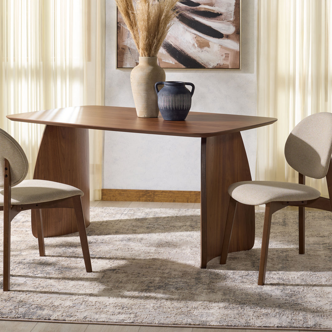 American Home Furniture Safavieh Couture Kayleen Rectangle Wood Dining Table