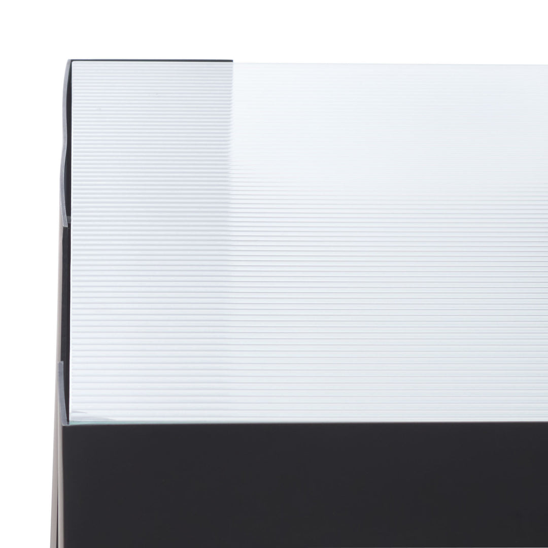 American Home Furniture Safavieh Couture Brayberry Glass Top Metal Coffee Table