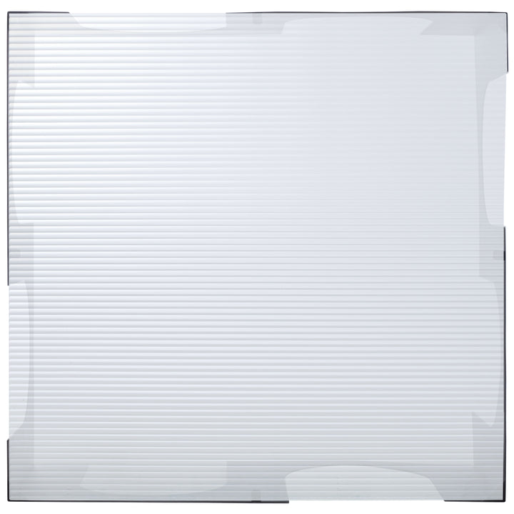 American Home Furniture Safavieh Couture Brayberry Glass Top Metal Coffee Table