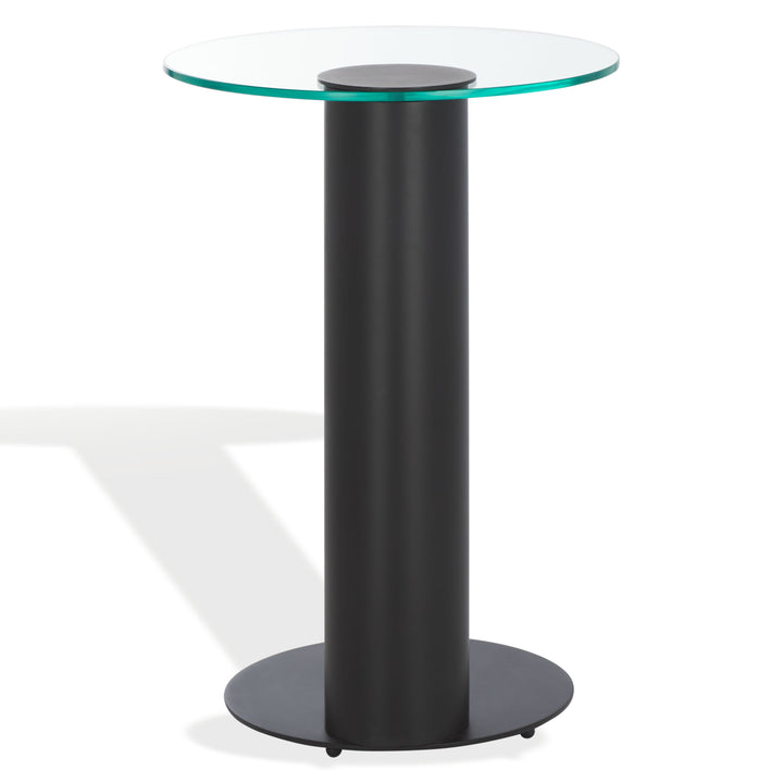 19.8"W x 15.7"D x 21.3"H / Black/Clear