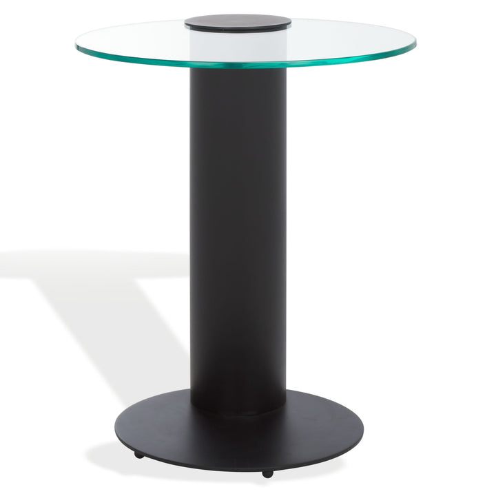 19.8"W x 15.7"D x 21.3"H / Black/Clear