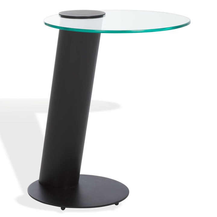 19.8"W x 15.7"D x 21.3"H / Black/Clear