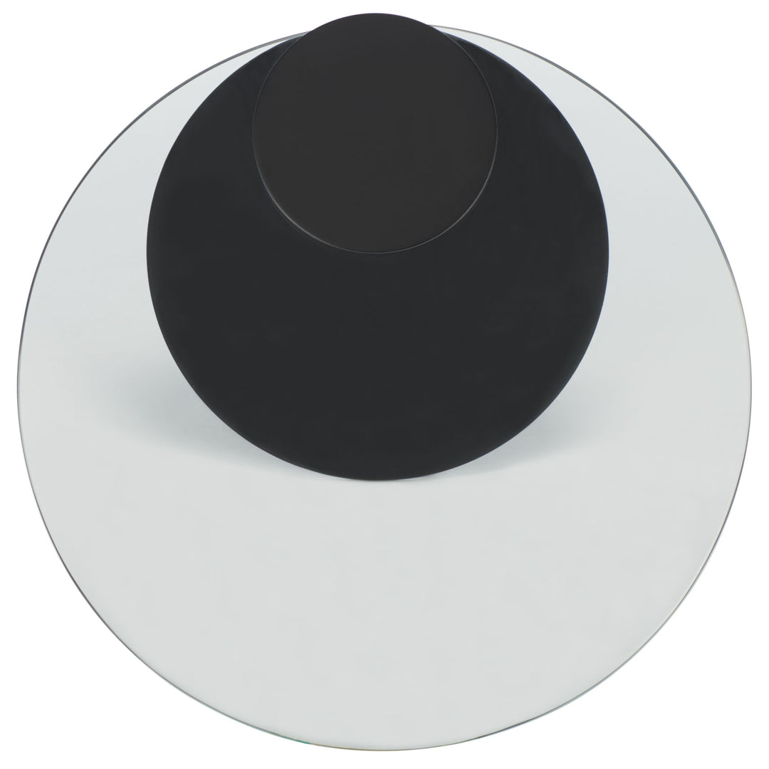 19.8"W x 15.7"D x 21.3"H / Black/Clear